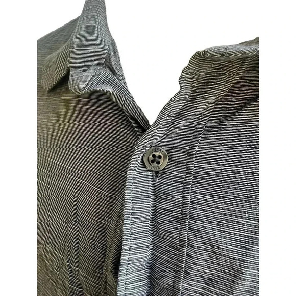 Perry Ellis short sleeve button up lightweight gray size XXL - Picture 4 of 6